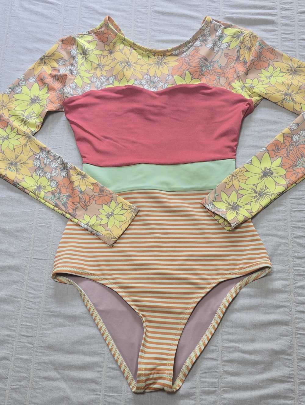Seea Hermosa One Piece Rashguard Suit Neo Women's Size Small